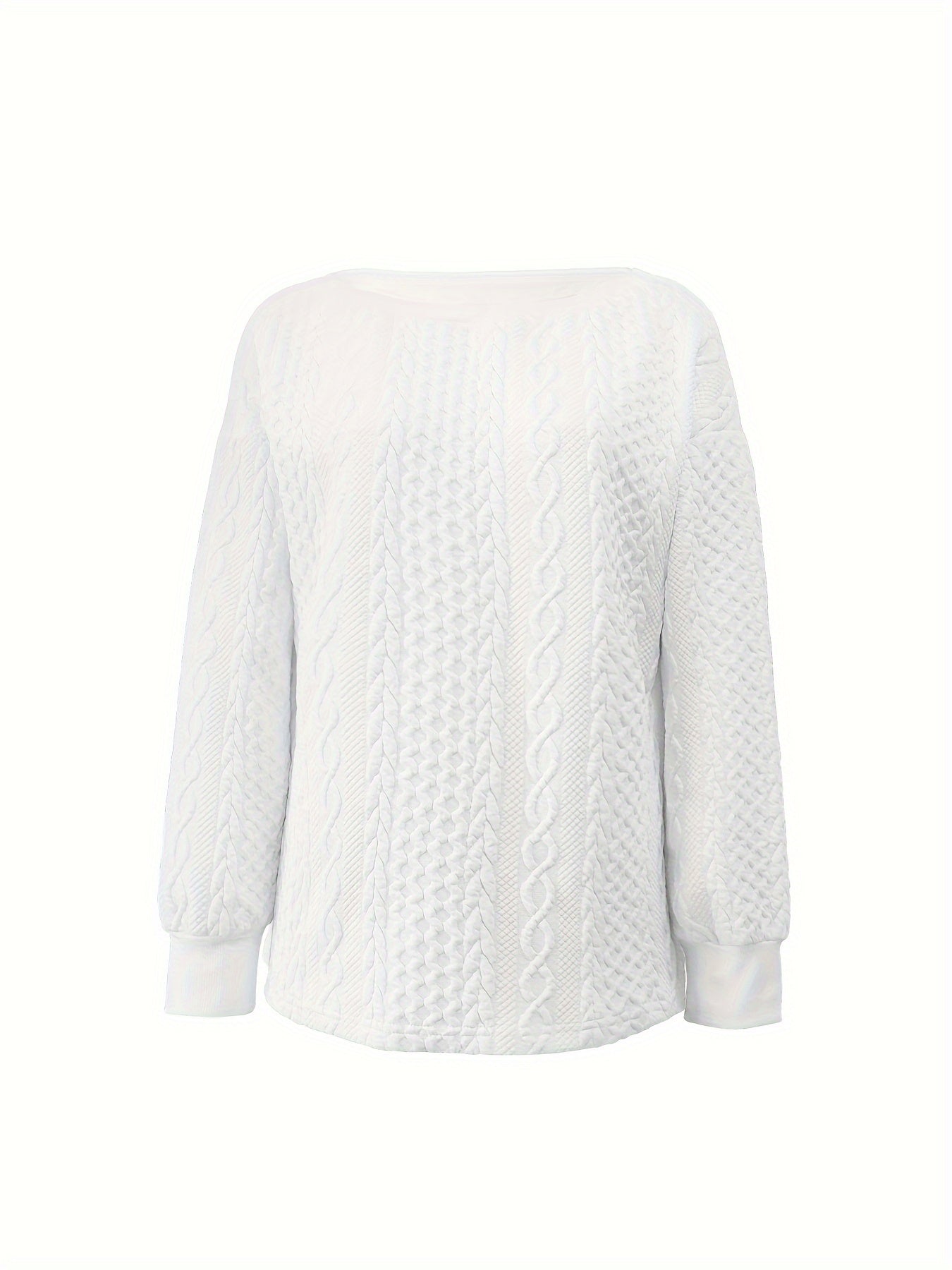 Pullover en Tricot Tendresse d’Hiver - STILISTA