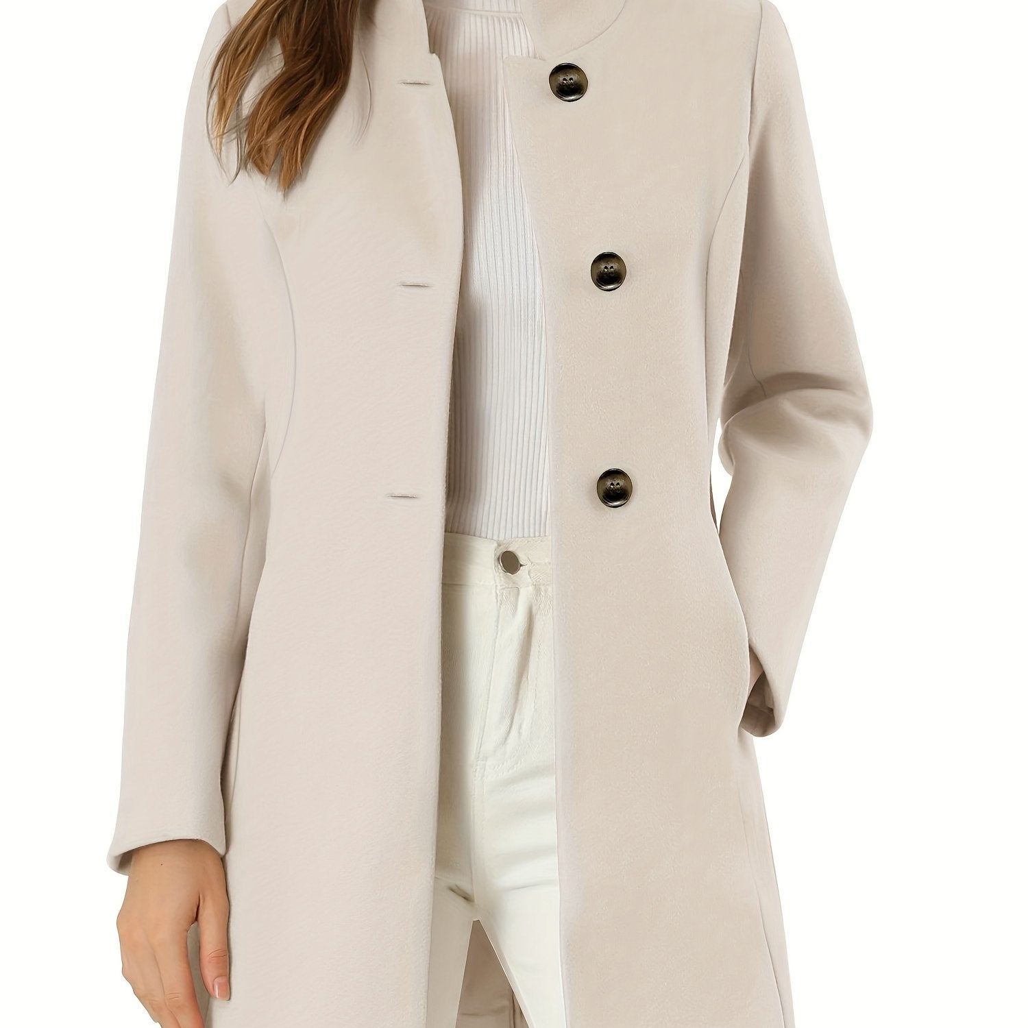 Ivory Grace Coat - STILISTA