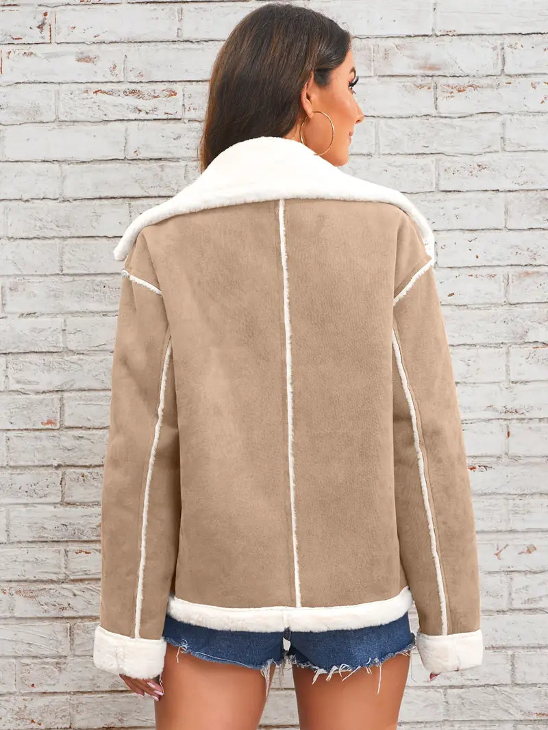 Shearling Chic Jacket - STILISTA